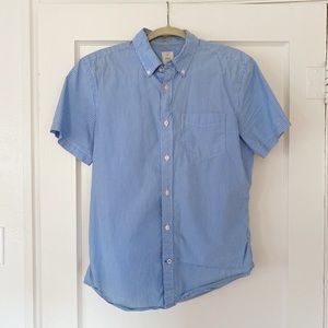 Gap lived-in short sleeve button up